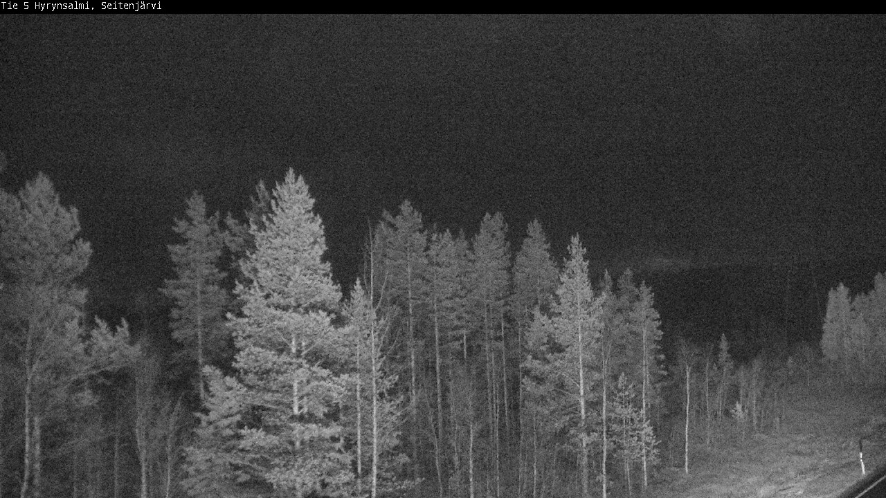 Kelikamerat Kuva Tie 5 Hyrynsalmi, Seitenjärvi, Hyrynsalmi, Kainuu