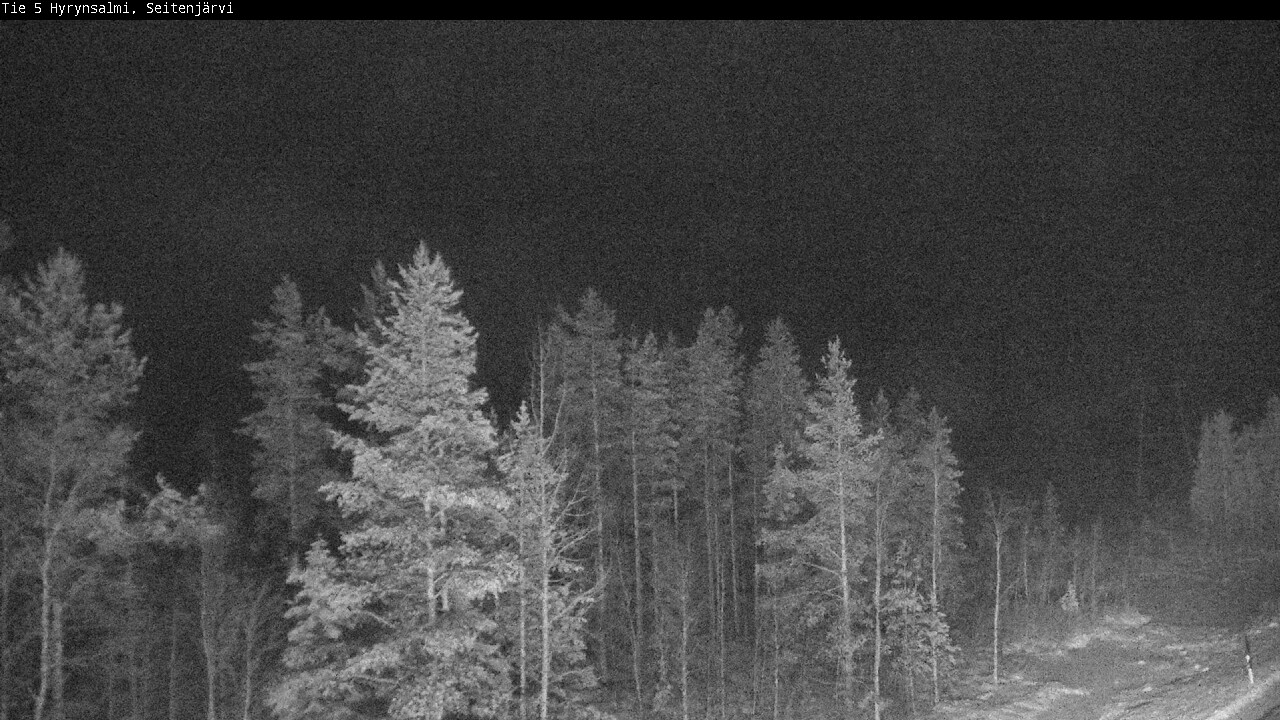 Kelikamerat Kuva Tie 5 Hyrynsalmi, Seitenjärvi, Hyrynsalmi, Kainuu