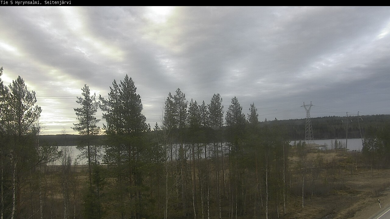 Kelikamerat Kuva Tie 5 Hyrynsalmi, Seitenjärvi, Hyrynsalmi, Kainuu