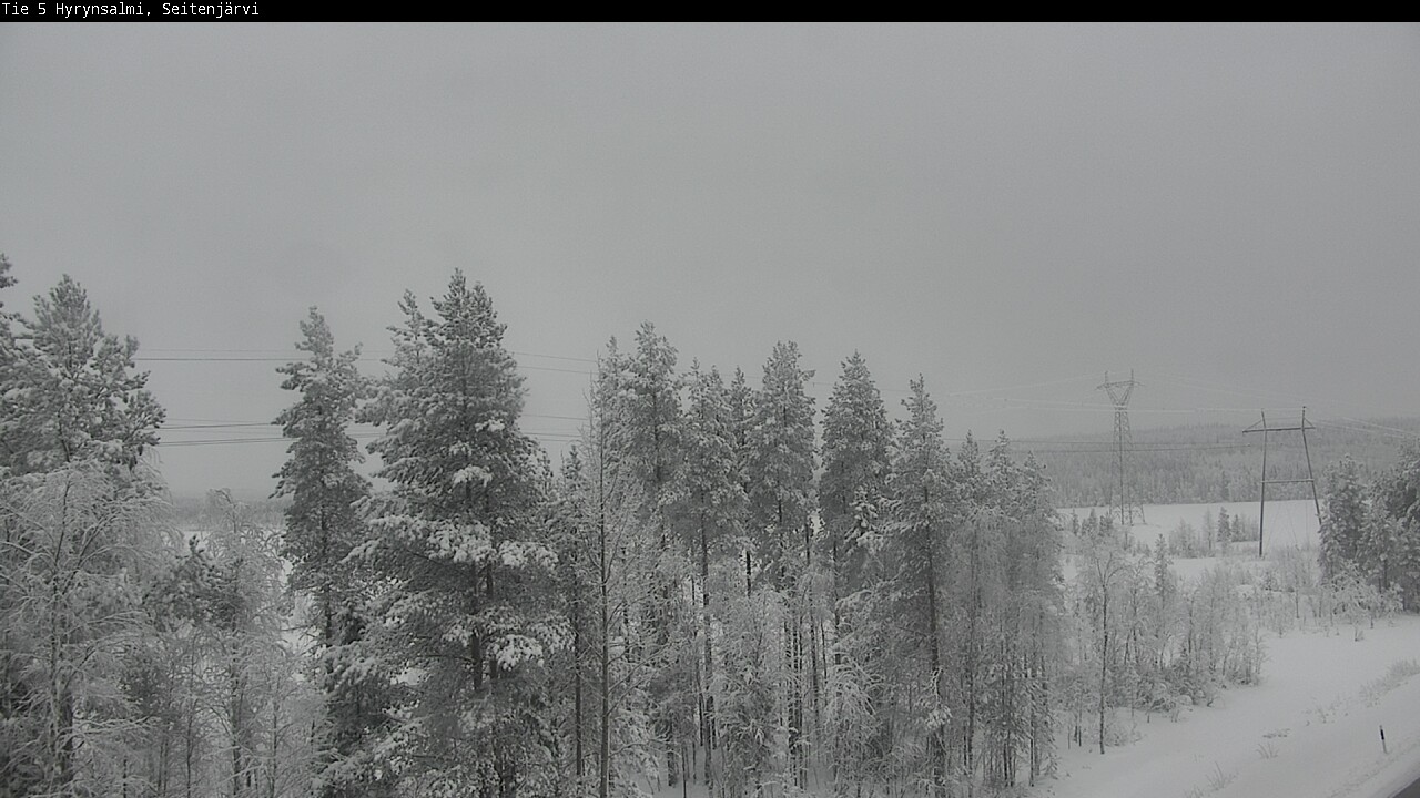 Kelikamerat Kuva Tie 5 Hyrynsalmi, Seitenjärvi, Hyrynsalmi, Kainuu