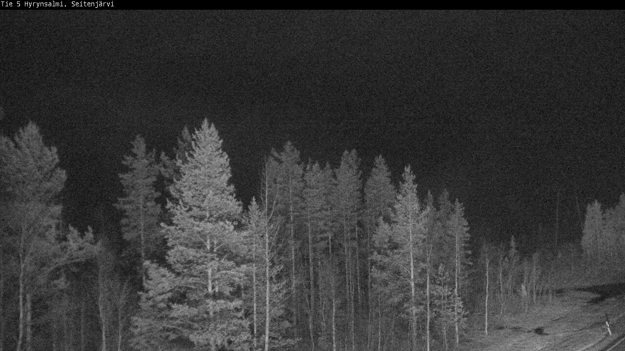 Kelikamerat Kuva Tie 5 Hyrynsalmi, Seitenjärvi, Hyrynsalmi, Kainuu