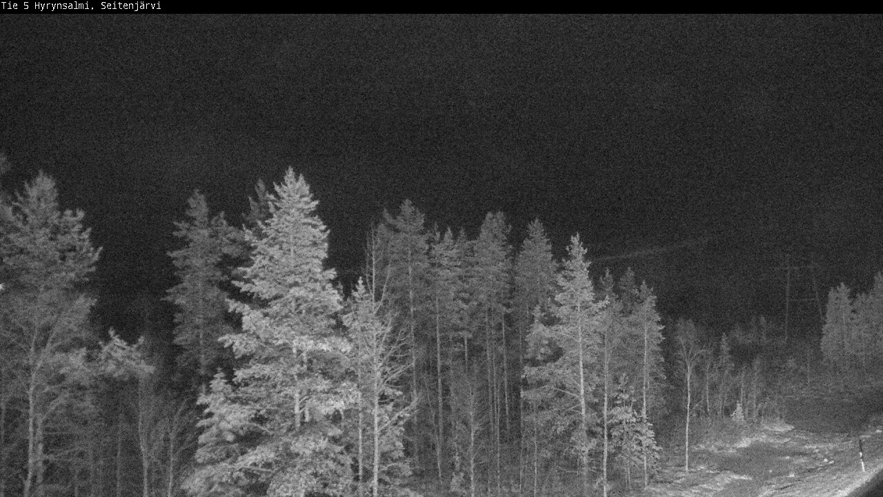 Kelikamerat Kuva Tie 5 Hyrynsalmi, Seitenjärvi, Hyrynsalmi, Kainuu