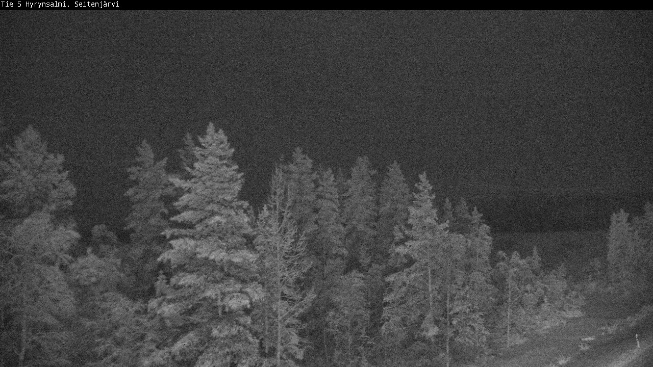 Kelikamerat Kuva Tie 5 Hyrynsalmi, Seitenjärvi, Hyrynsalmi, Kainuu