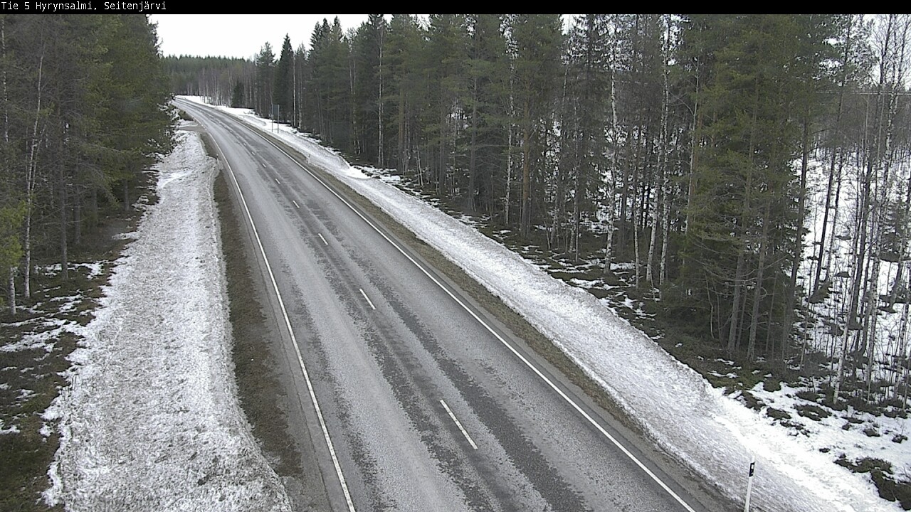 Kelikamerat Kuva Tie 5 Hyrynsalmi, Seitenjärvi, Hyrynsalmi, Kainuu