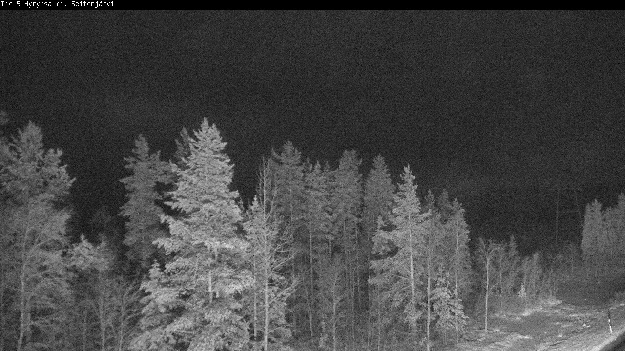 Kelikamerat Kuva Tie 5 Hyrynsalmi, Seitenjärvi, Hyrynsalmi, Kainuu