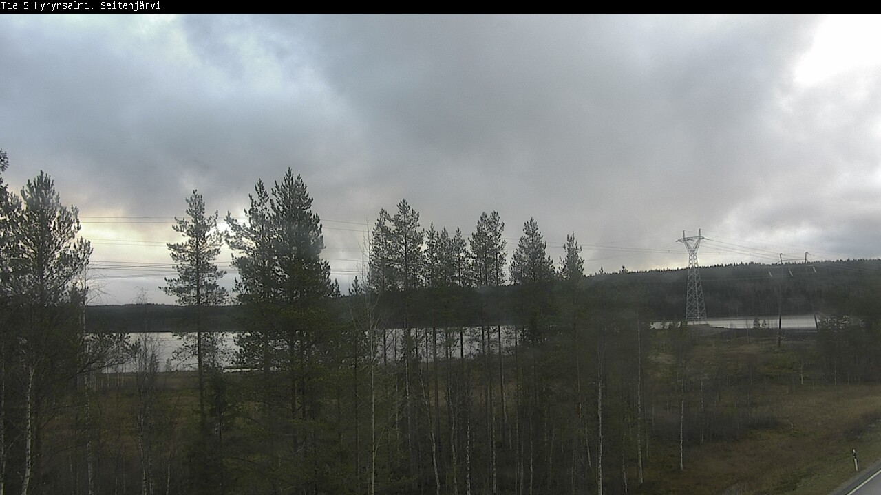 Kelikamerat Kuva Tie 5 Hyrynsalmi, Seitenjärvi, Hyrynsalmi, Kainuu
