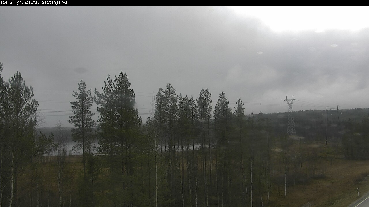 Kelikamerat Kuva Tie 5 Hyrynsalmi, Seitenjärvi, Hyrynsalmi, Kainuu