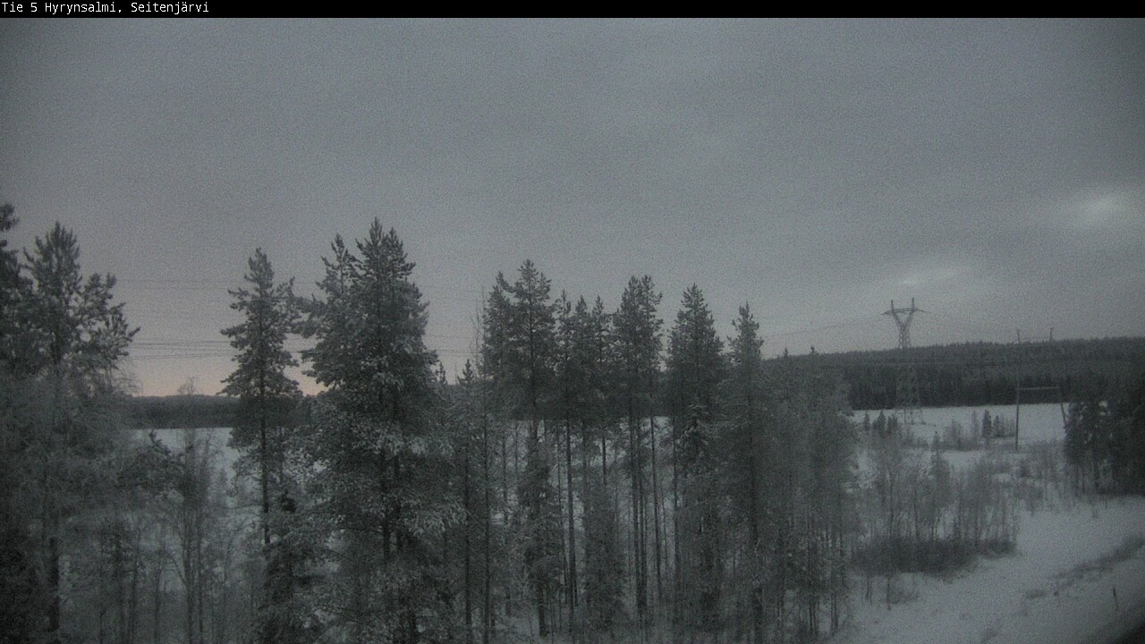 Kelikamerat Kuva Tie 5 Hyrynsalmi, Seitenjärvi, Hyrynsalmi, Kainuu