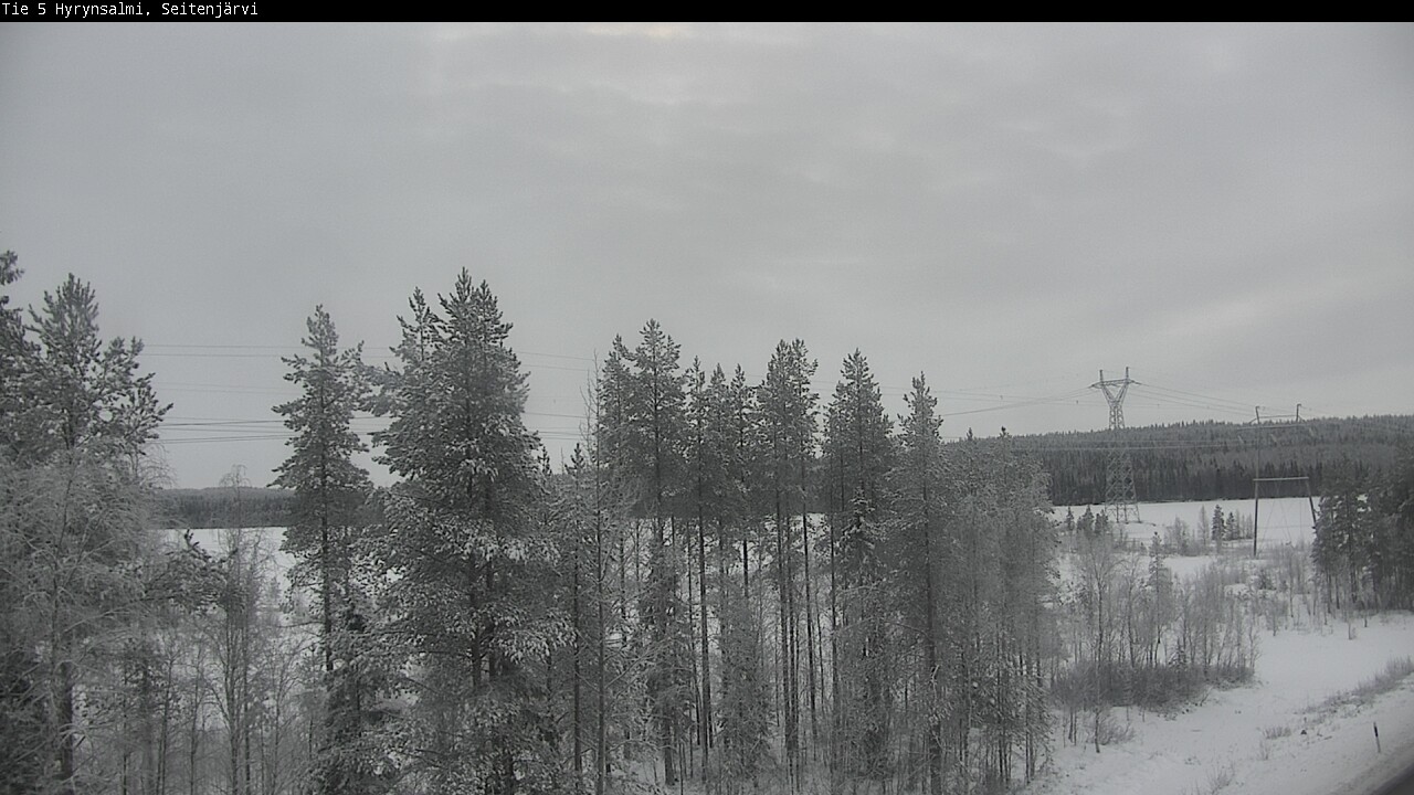 Kelikamerat Kuva Tie 5 Hyrynsalmi, Seitenjärvi, Hyrynsalmi, Kainuu