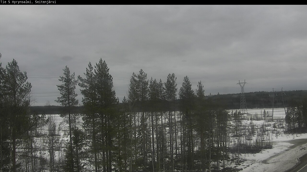 Kelikamerat Kuva Tie 5 Hyrynsalmi, Seitenjärvi, Hyrynsalmi, Kainuu