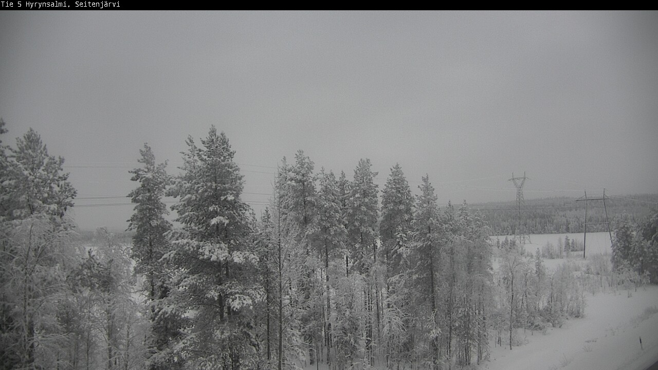 Kelikamerat Kuva Tie 5 Hyrynsalmi, Seitenjärvi, Hyrynsalmi, Kainuu