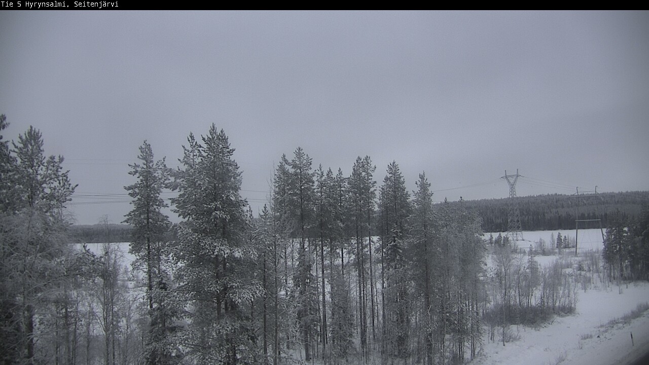 Kelikamerat Kuva Tie 5 Hyrynsalmi, Seitenjärvi, Hyrynsalmi, Kainuu