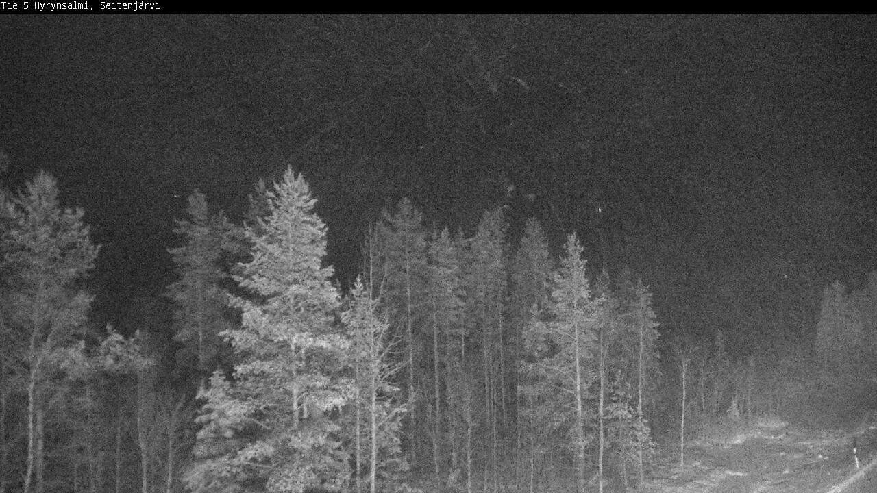 Kelikamerat Kuva Tie 5 Hyrynsalmi, Seitenjärvi, Hyrynsalmi, Kainuu