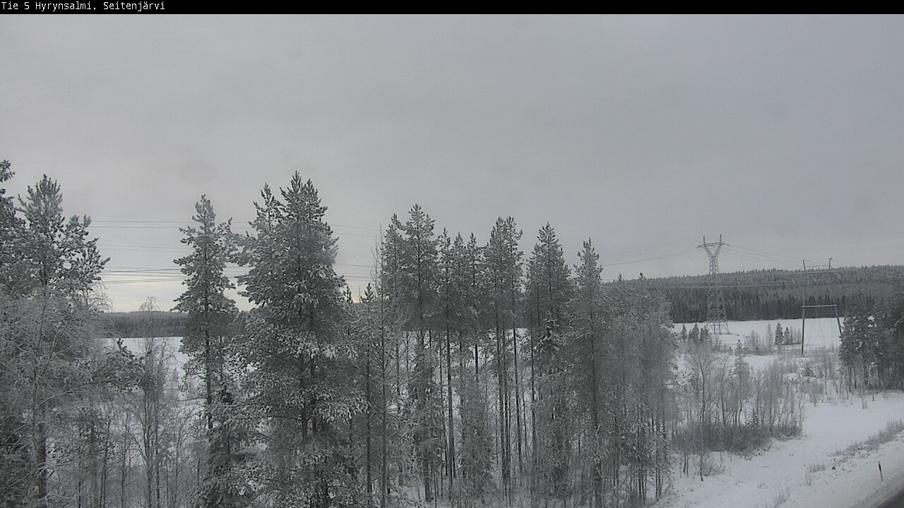 Kelikamerat Kuva Tie 5 Hyrynsalmi, Seitenjärvi, Hyrynsalmi, Kainuu