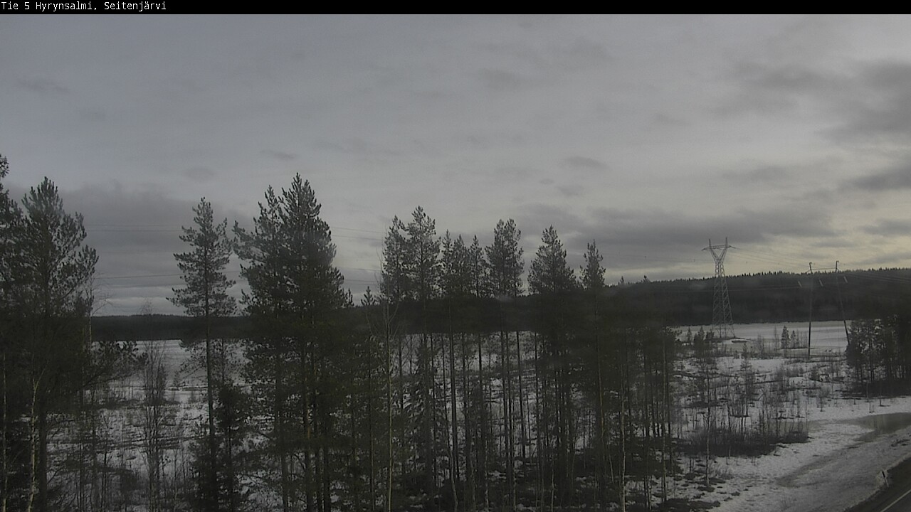 Kelikamerat Kuva Tie 5 Hyrynsalmi, Seitenjärvi, Hyrynsalmi, Kainuu