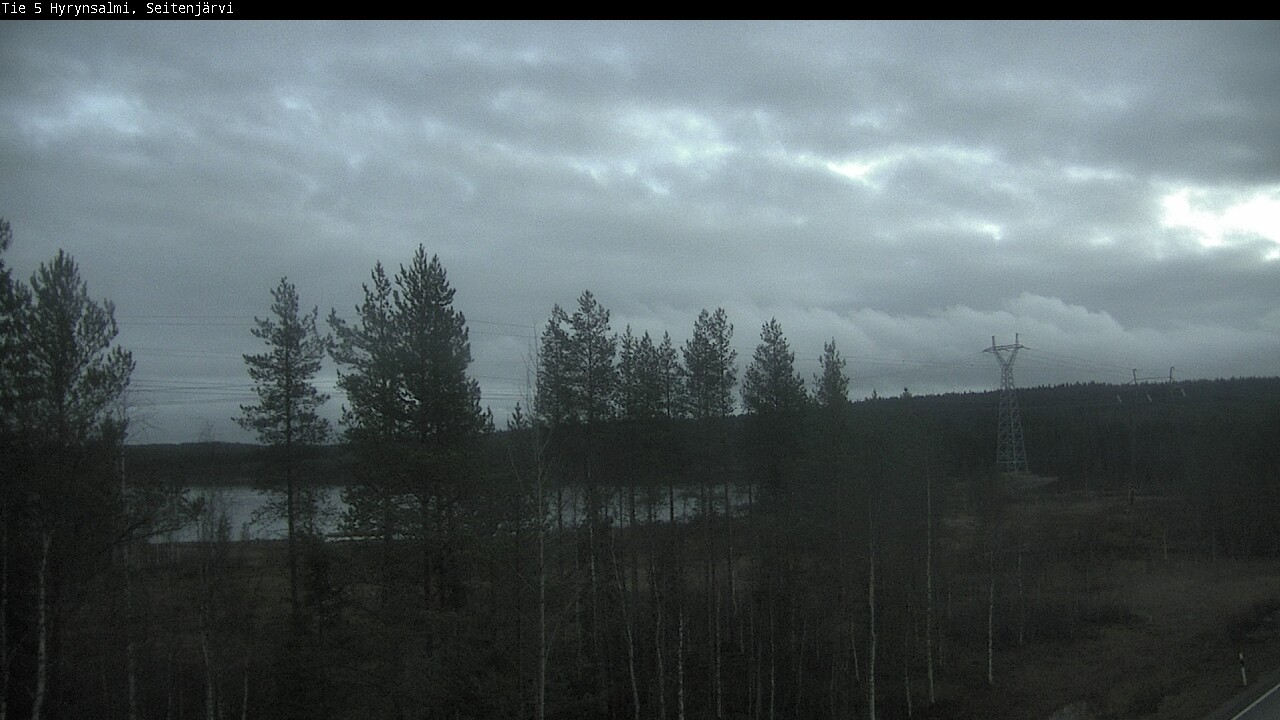 Kelikamerat Kuva Tie 5 Hyrynsalmi, Seitenjärvi, Hyrynsalmi, Kainuu