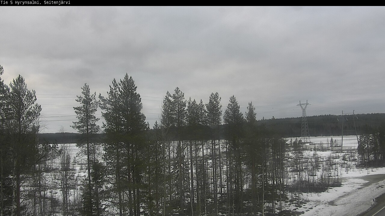 Kelikamerat Kuva Tie 5 Hyrynsalmi, Seitenjärvi, Hyrynsalmi, Kainuu