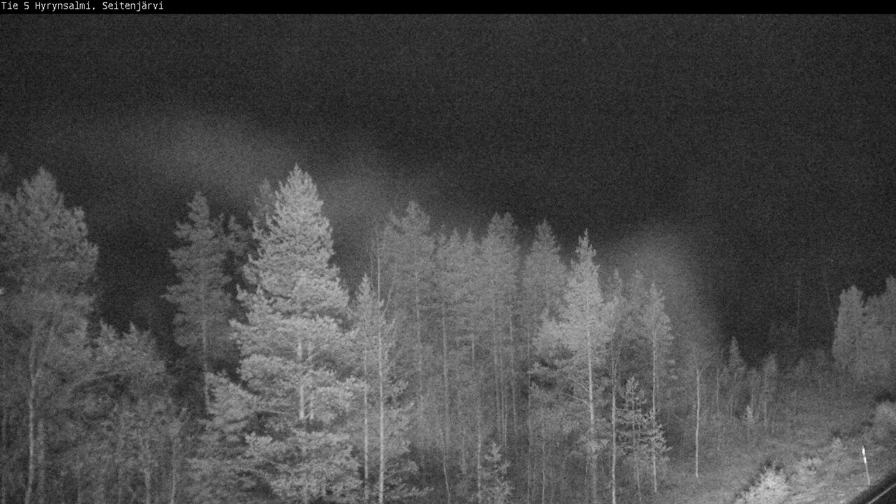 Kelikamerat Kuva Tie 5 Hyrynsalmi, Seitenjärvi, Hyrynsalmi, Kainuu