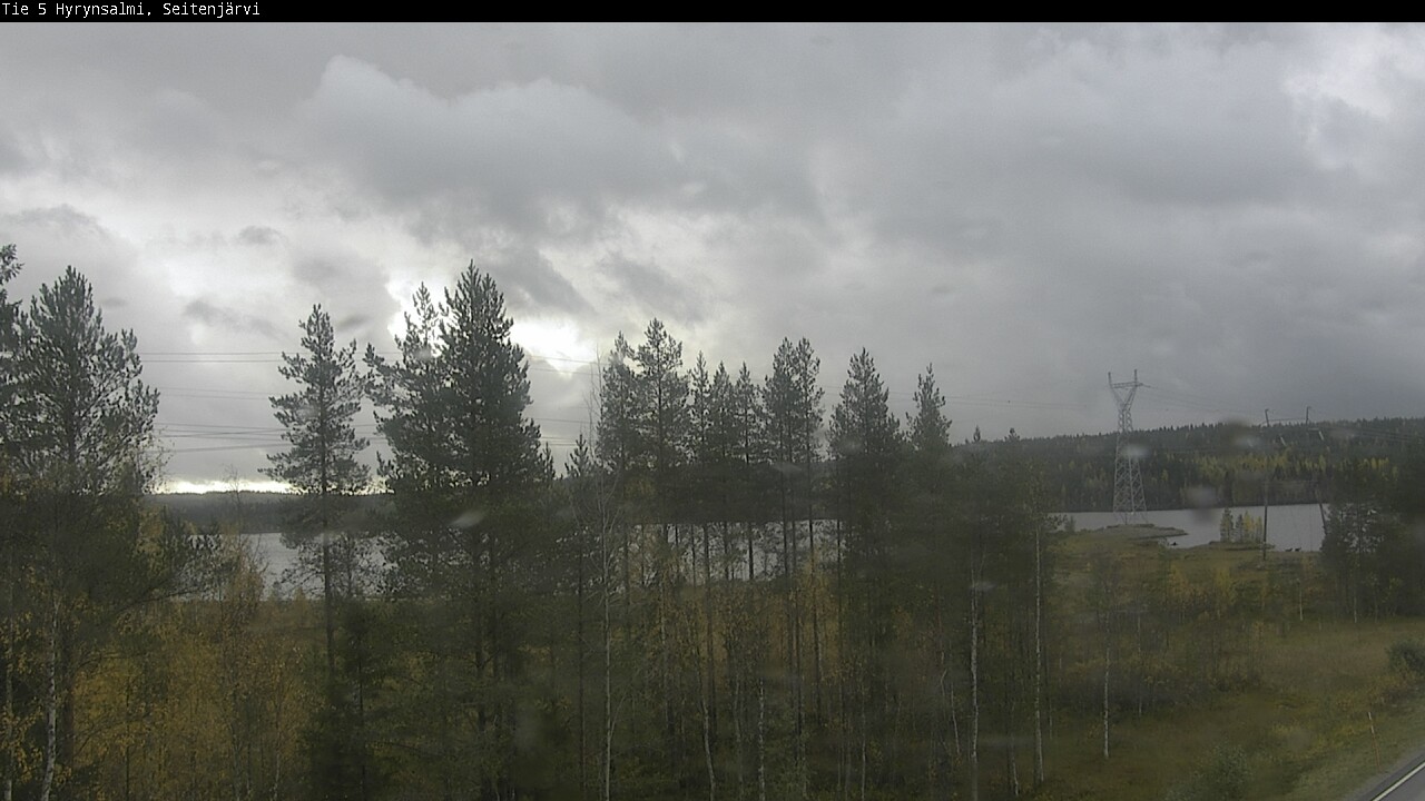Kelikamerat Kuva Tie 5 Hyrynsalmi, Seitenjärvi, Hyrynsalmi, Kainuu