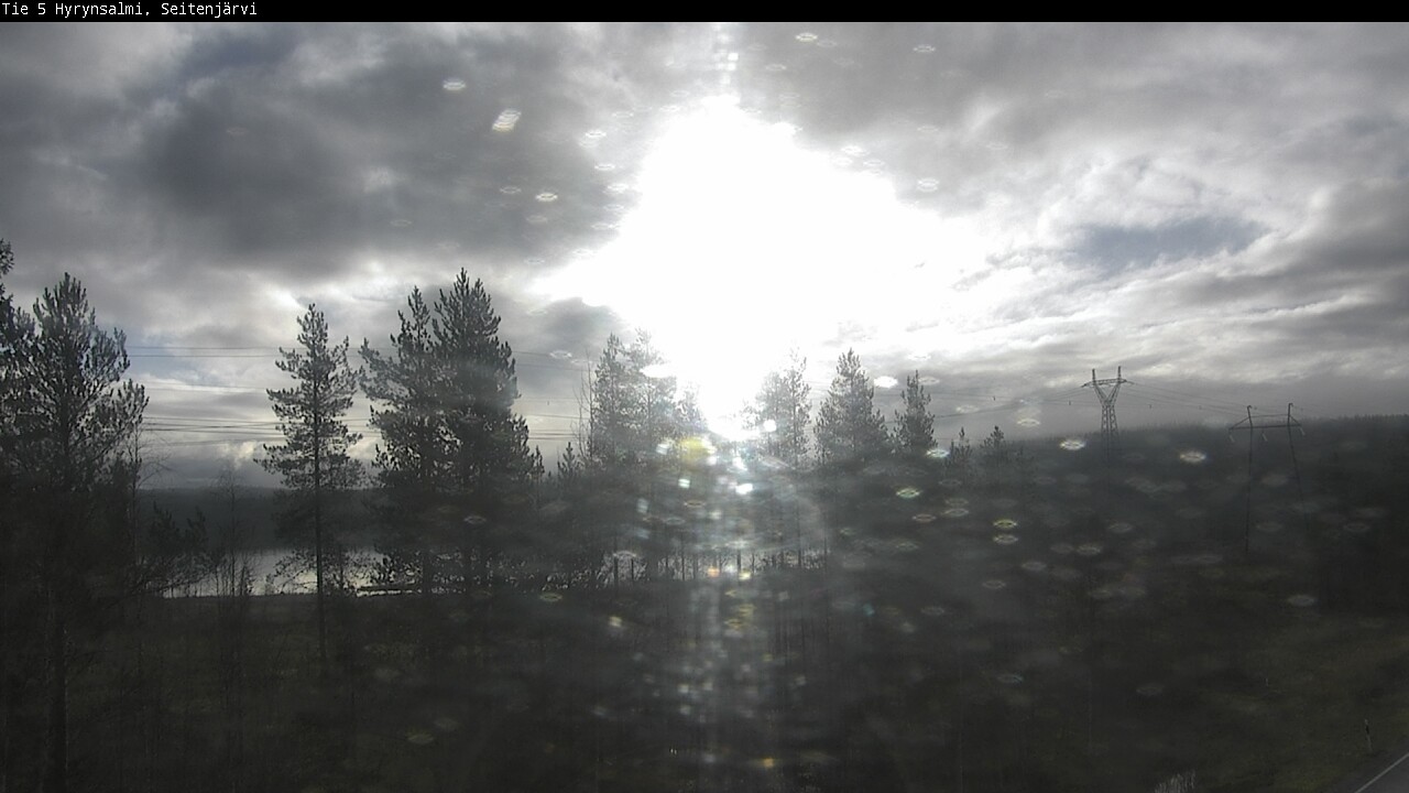 Kelikamerat Kuva Tie 5 Hyrynsalmi, Seitenjärvi, Hyrynsalmi, Kainuu