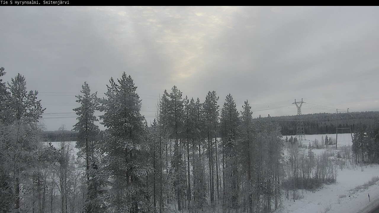 Kelikamerat Kuva Tie 5 Hyrynsalmi, Seitenjärvi, Hyrynsalmi, Kainuu