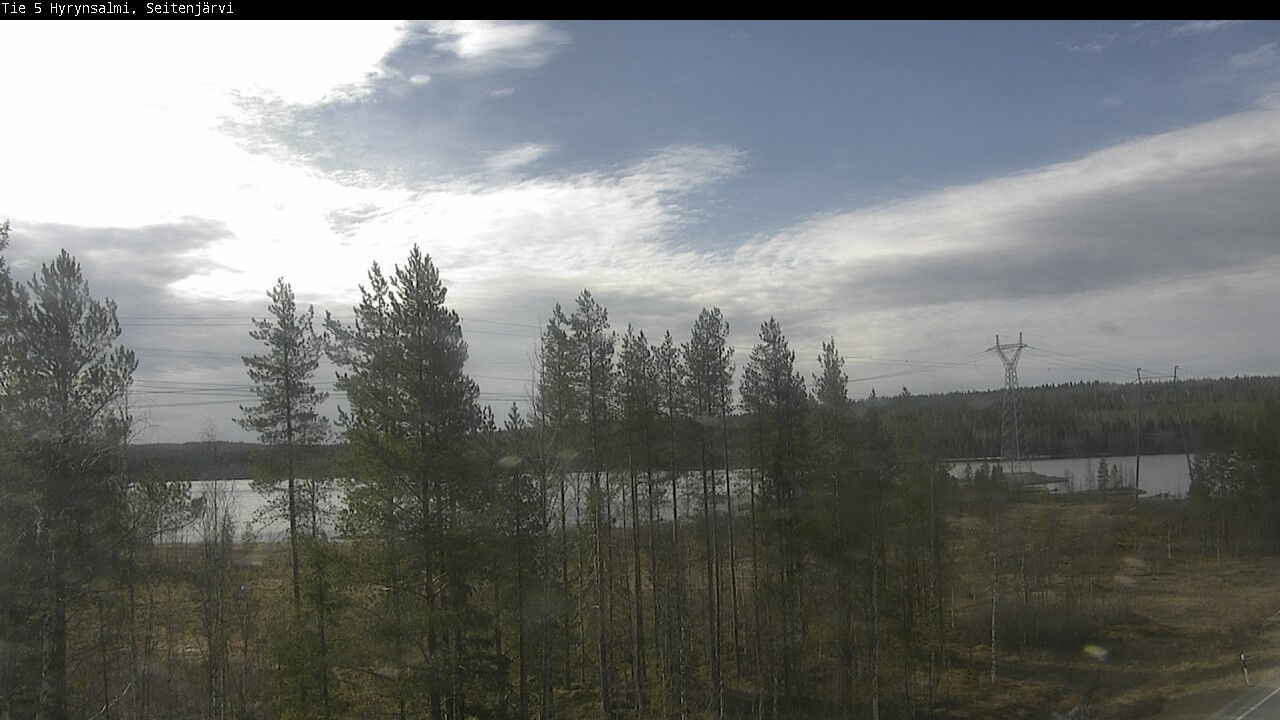 Kelikamerat Kuva Tie 5 Hyrynsalmi, Seitenjärvi, Hyrynsalmi, Kainuu