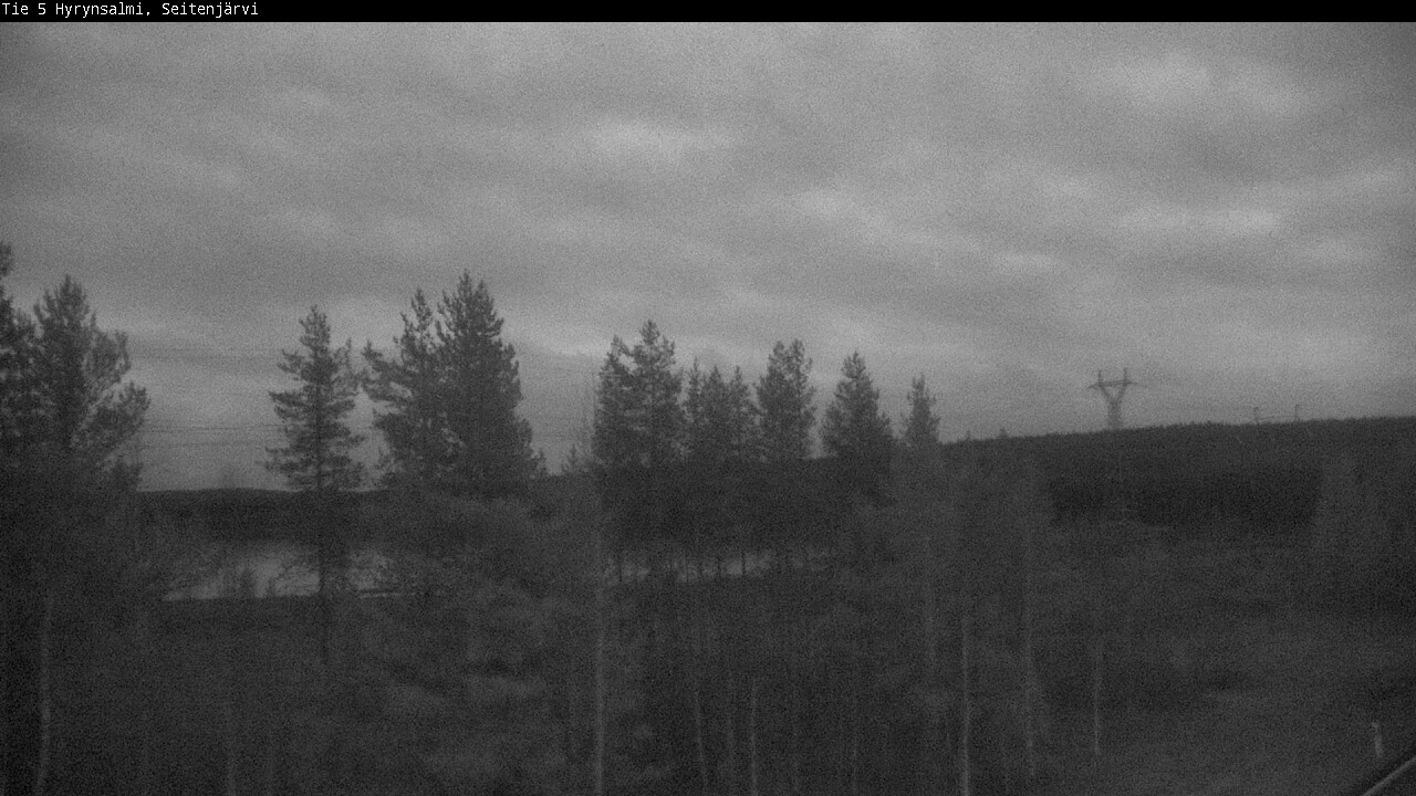 Kelikamerat Kuva Tie 5 Hyrynsalmi, Seitenjärvi, Hyrynsalmi, Kainuu