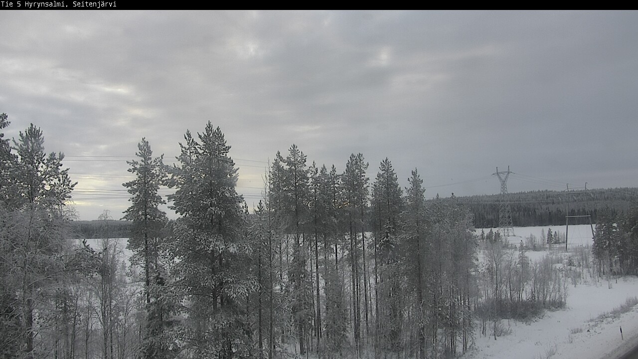 Kelikamerat Kuva Tie 5 Hyrynsalmi, Seitenjärvi, Hyrynsalmi, Kainuu