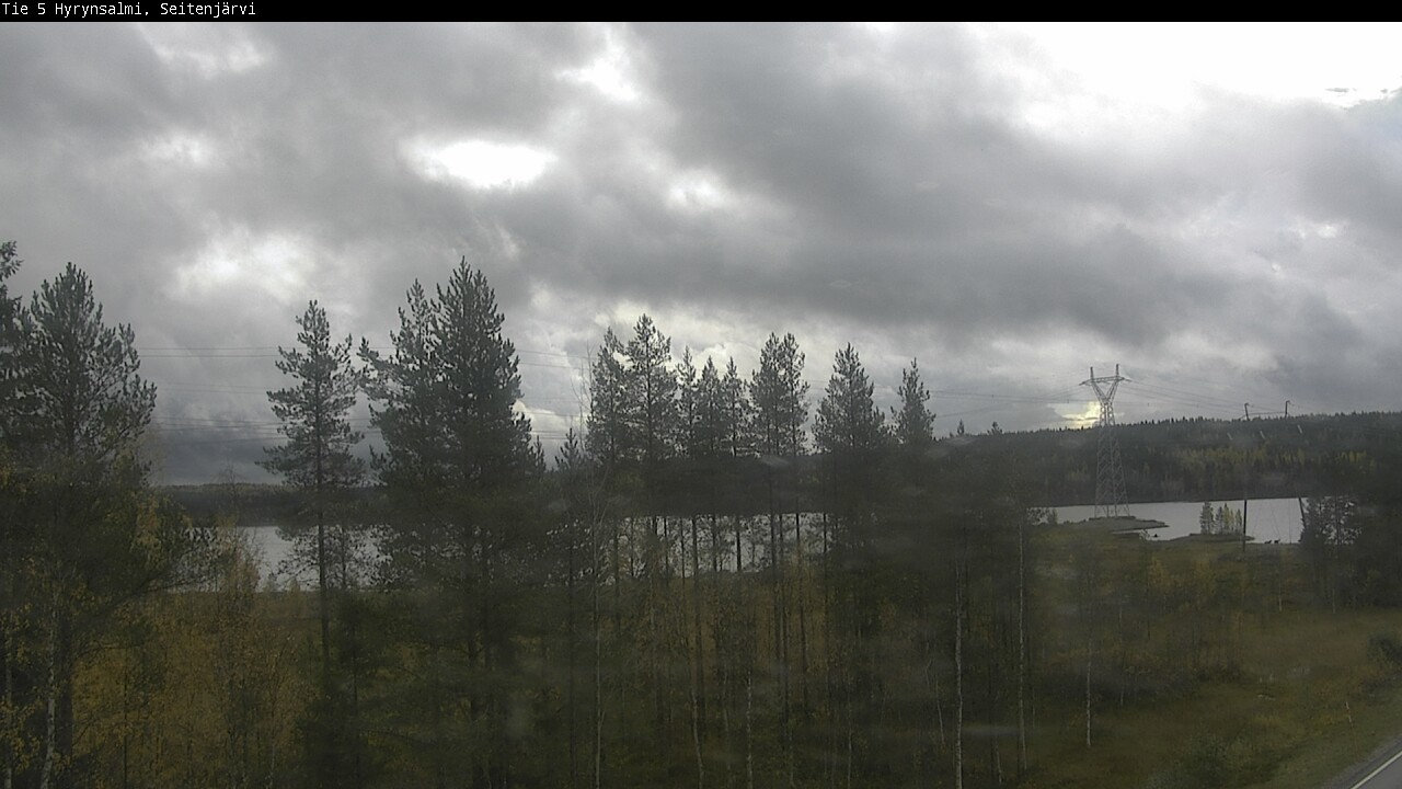 Kelikamerat Kuva Tie 5 Hyrynsalmi, Seitenjärvi, Hyrynsalmi, Kainuu