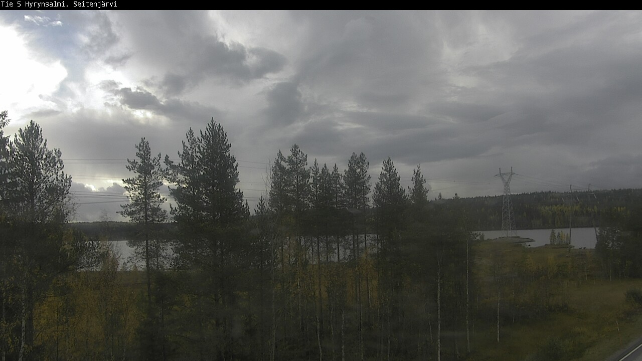 Kelikamerat Kuva Tie 5 Hyrynsalmi, Seitenjärvi, Hyrynsalmi, Kainuu