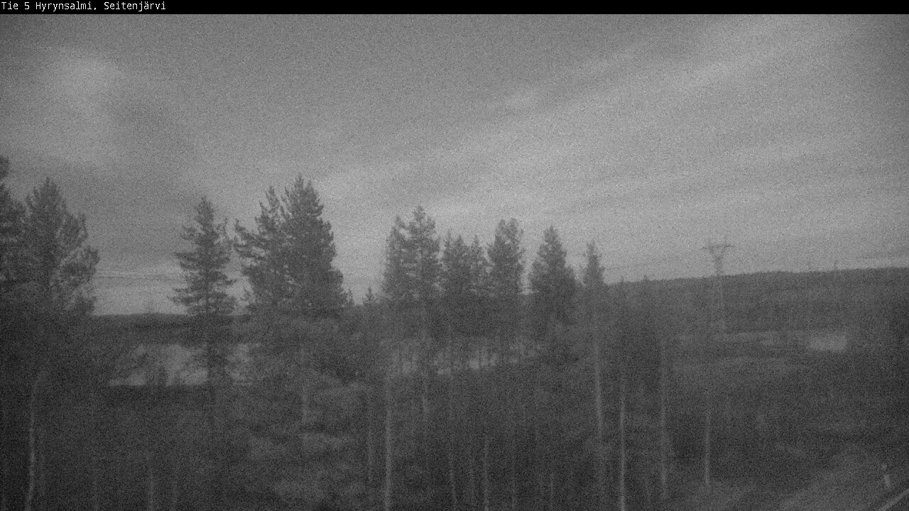 Kelikamerat Kuva Tie 5 Hyrynsalmi, Seitenjärvi, Hyrynsalmi, Kainuu