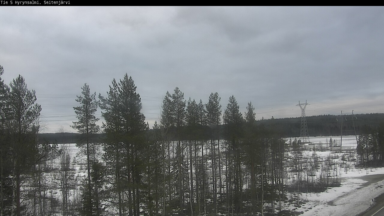 Kelikamerat Kuva Tie 5 Hyrynsalmi, Seitenjärvi, Hyrynsalmi, Kainuu