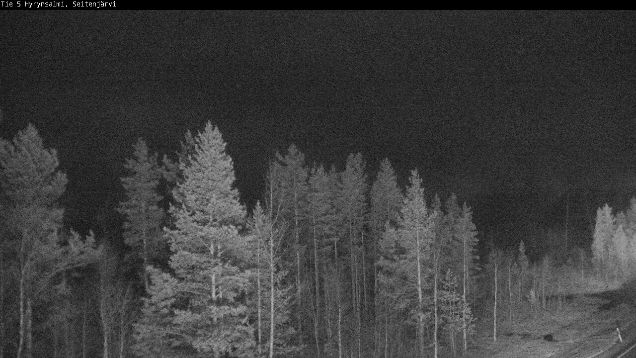 Kelikamerat Kuva Tie 5 Hyrynsalmi, Seitenjärvi, Hyrynsalmi, Kainuu