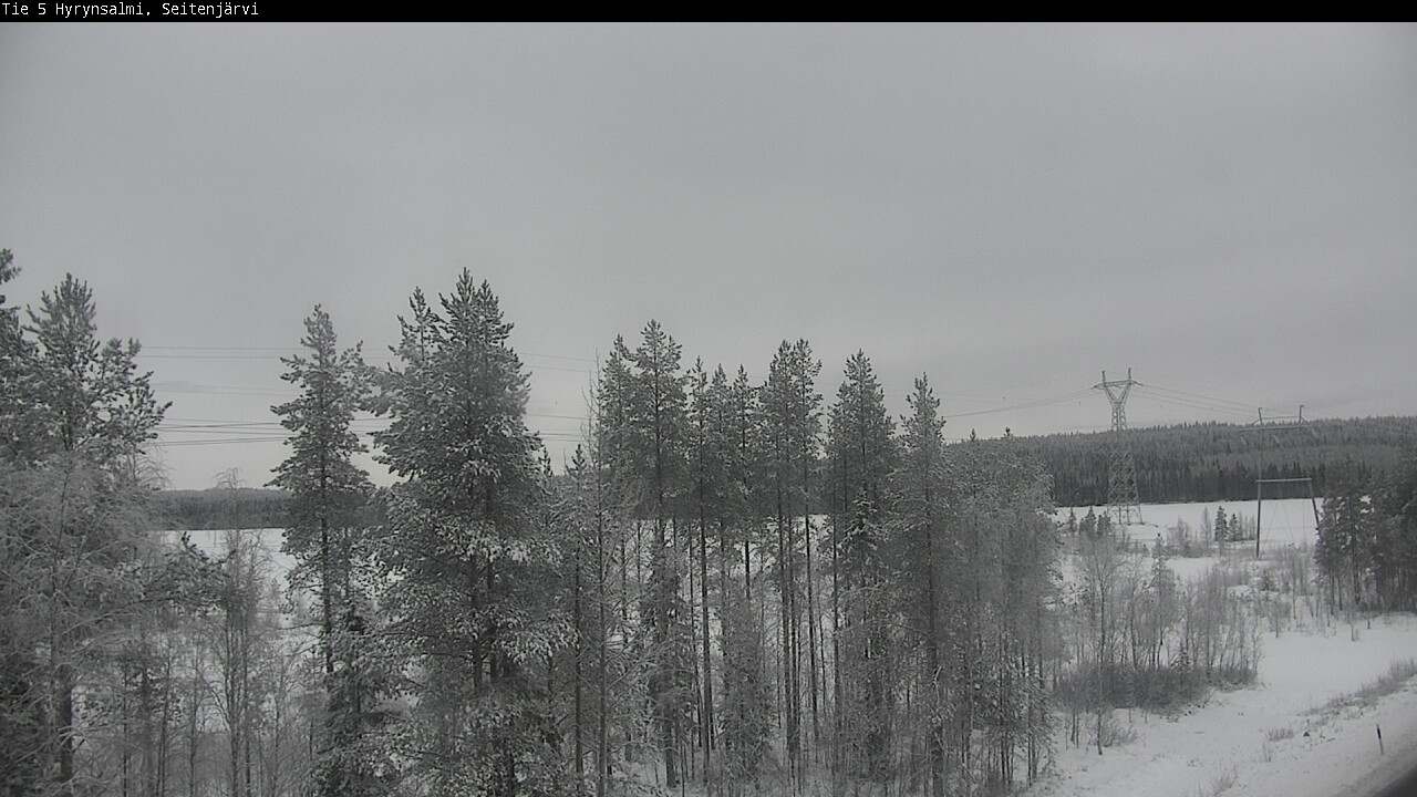 Kelikamerat Kuva Tie 5 Hyrynsalmi, Seitenjärvi, Hyrynsalmi, Kainuu