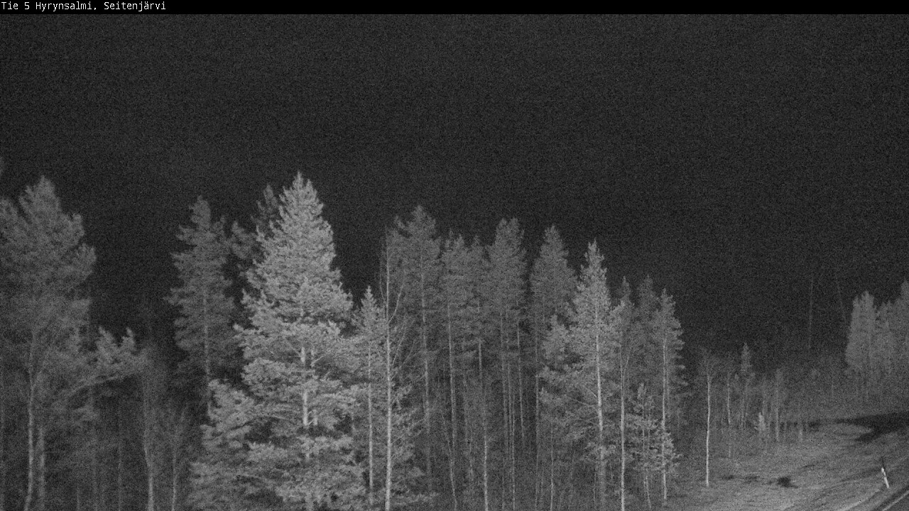 Kelikamerat Kuva Tie 5 Hyrynsalmi, Seitenjärvi, Hyrynsalmi, Kainuu