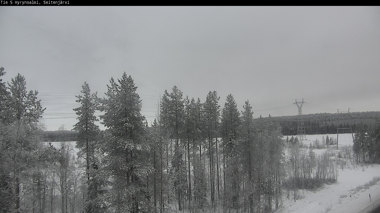 Kelikamerat Kuva Tie 5 Hyrynsalmi, Seitenjärvi, Hyrynsalmi, Kainuu