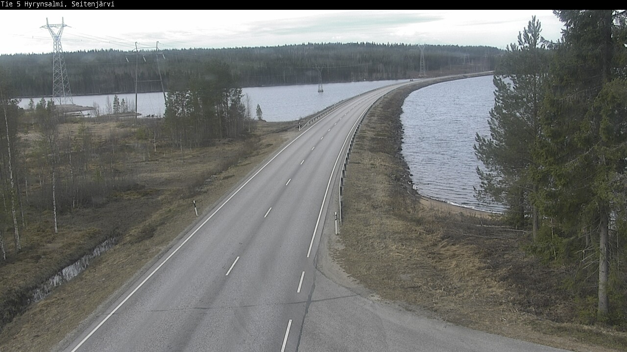 Kelikamerat Kuva Tie 5 Hyrynsalmi, Seitenjärvi, Hyrynsalmi, Kainuu
