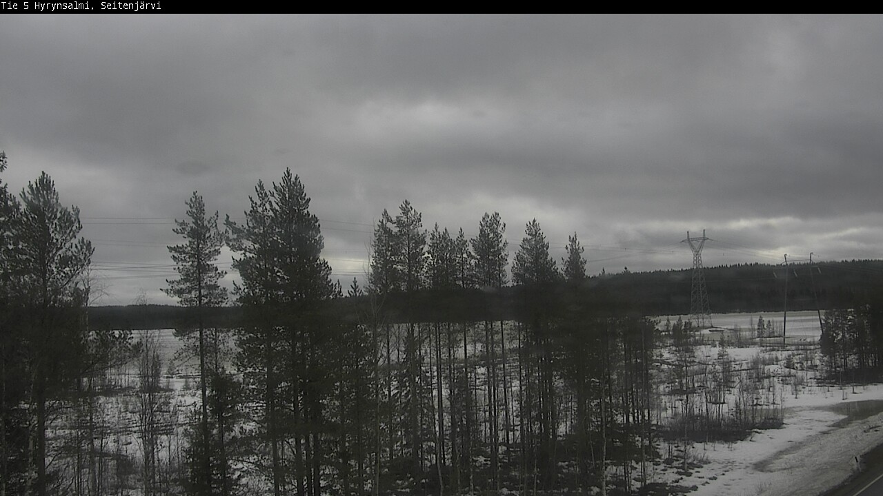 Kelikamerat Kuva Tie 5 Hyrynsalmi, Seitenjärvi, Hyrynsalmi, Kainuu