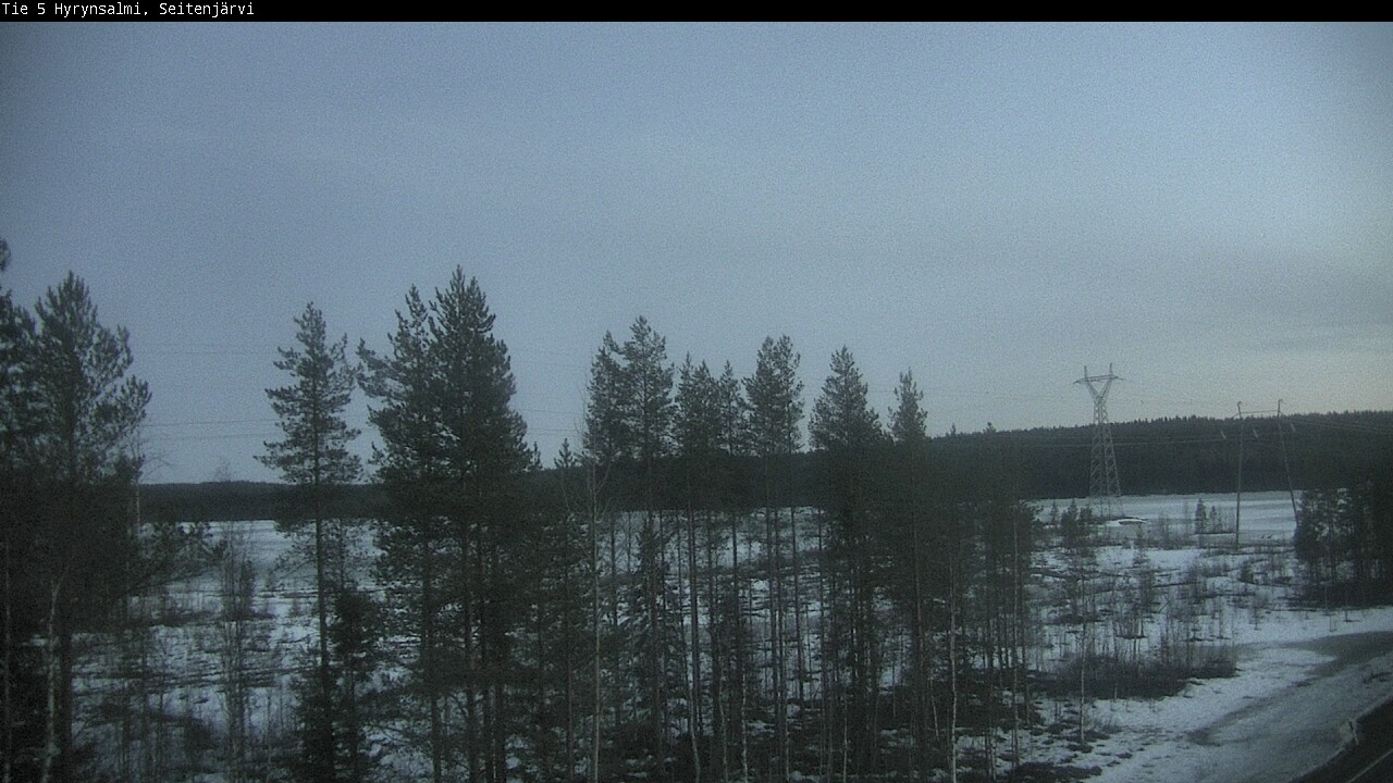 Kelikamerat Kuva Tie 5 Hyrynsalmi, Seitenjärvi, Hyrynsalmi, Kainuu