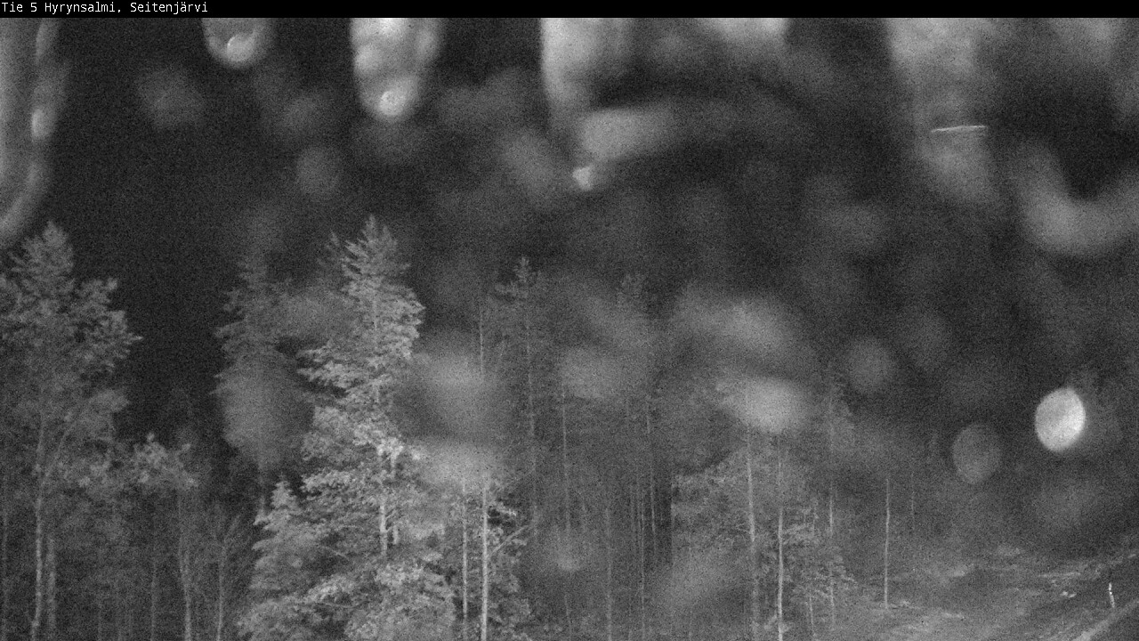 Weather Camera Image Väg 5 Hyrynsalmi, Seitenjärvi, Hyrynsalmi, Kainuu