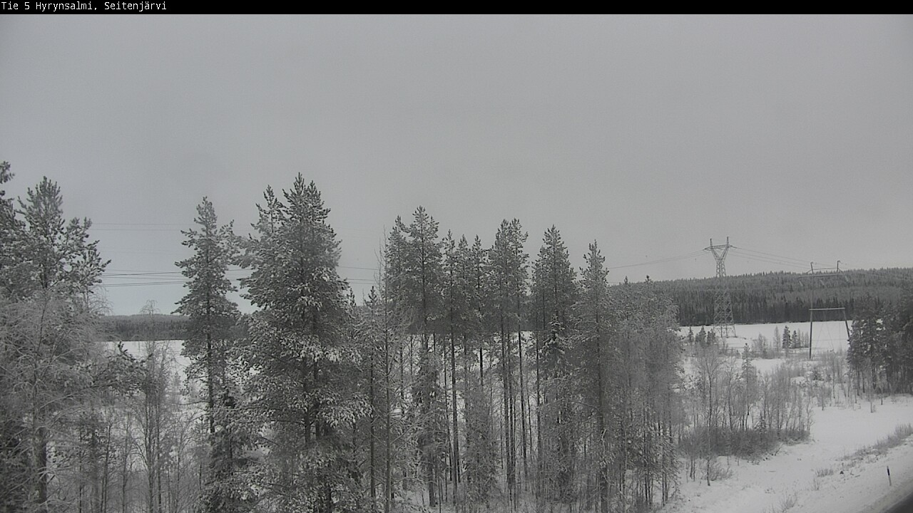 Kelikamerat Kuva Tie 5 Hyrynsalmi, Seitenjärvi, Hyrynsalmi, Kainuu