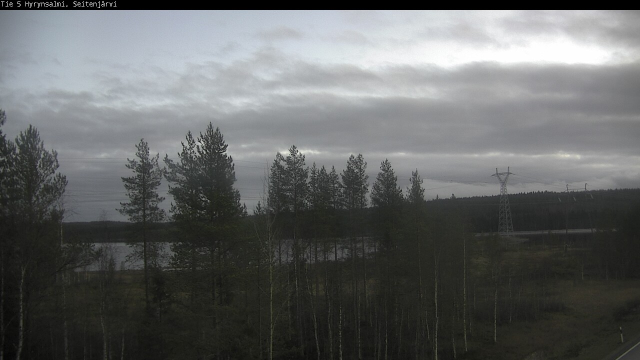 Kelikamerat Kuva Tie 5 Hyrynsalmi, Seitenjärvi, Hyrynsalmi, Kainuu