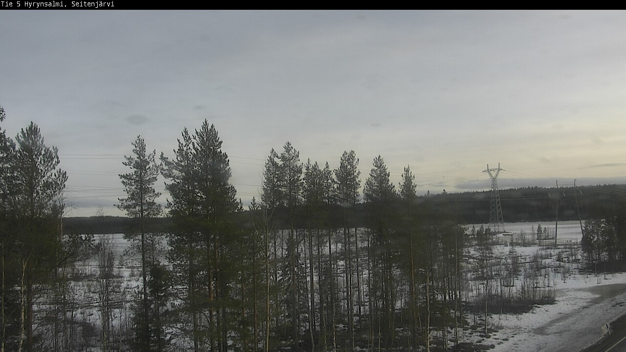 Kelikamerat Kuva Tie 5 Hyrynsalmi, Seitenjärvi, Hyrynsalmi, Kainuu