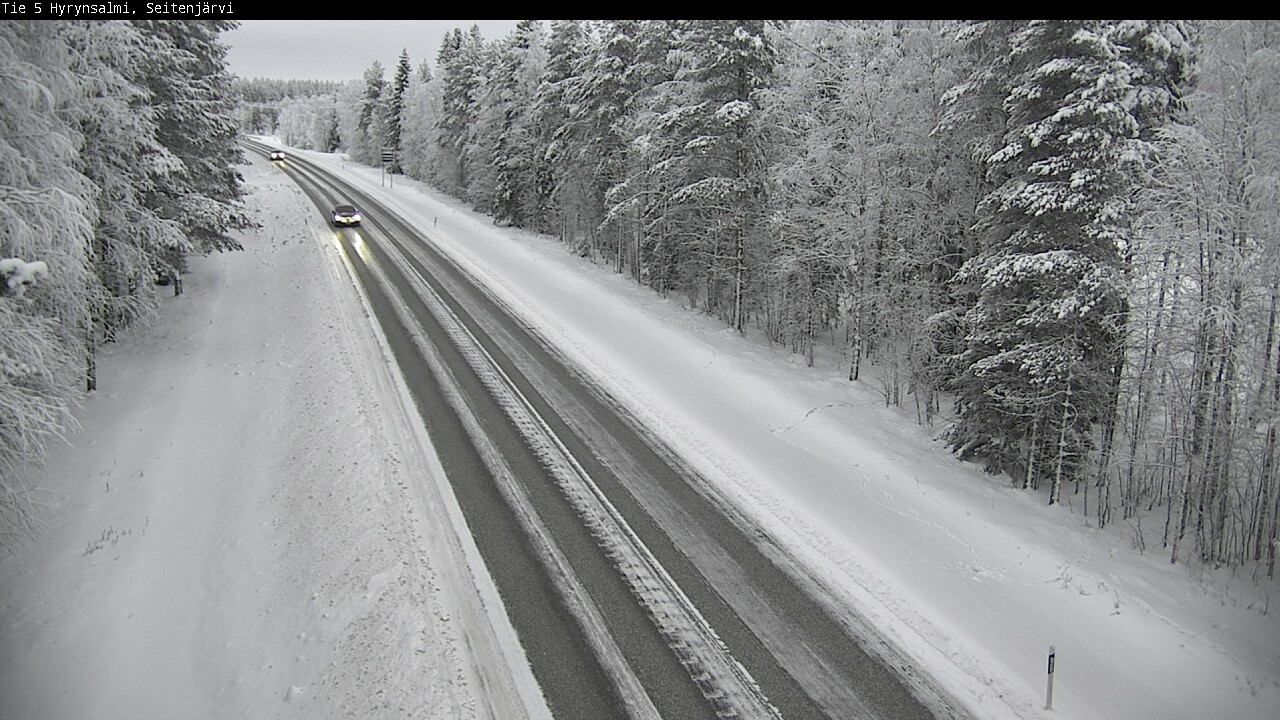 Kelikamerat Kuva Tie 5 Hyrynsalmi, Seitenjärvi, Hyrynsalmi, Kainuu
