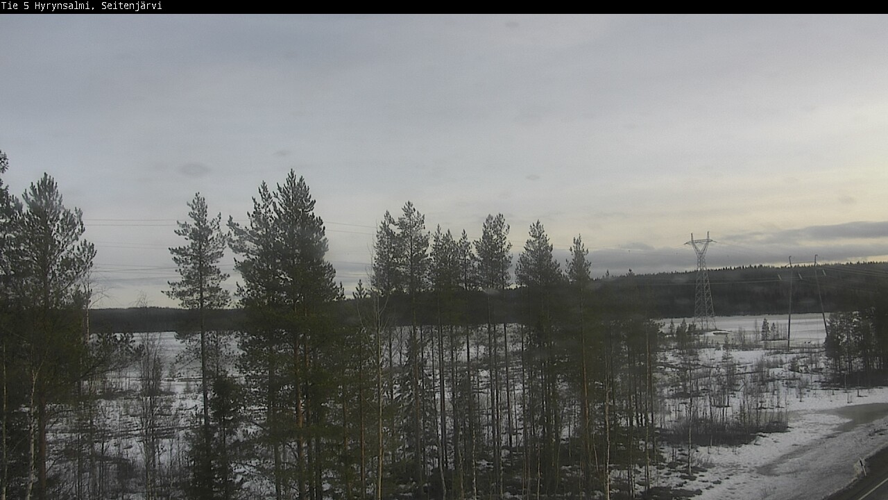 Kelikamerat Kuva Tie 5 Hyrynsalmi, Seitenjärvi, Hyrynsalmi, Kainuu