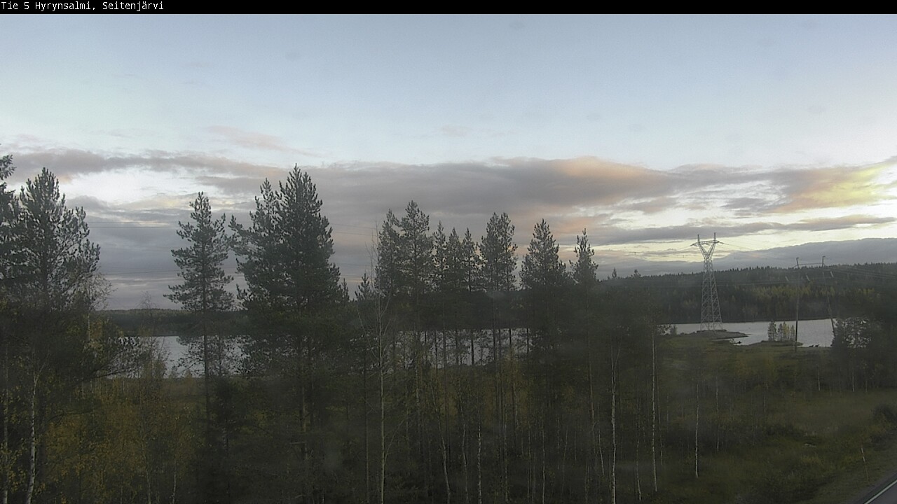 Kelikamerat Kuva Tie 5 Hyrynsalmi, Seitenjärvi, Hyrynsalmi, Kainuu
