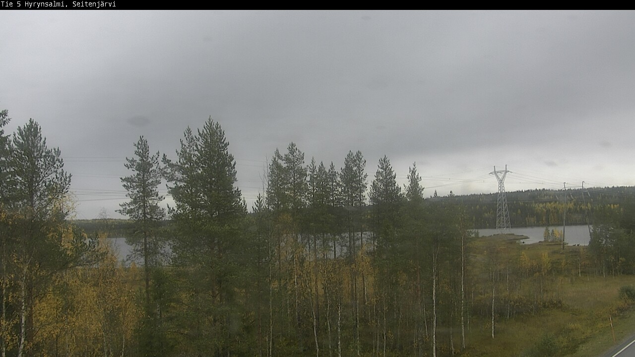 Kelikamerat Kuva Tie 5 Hyrynsalmi, Seitenjärvi, Hyrynsalmi, Kainuu