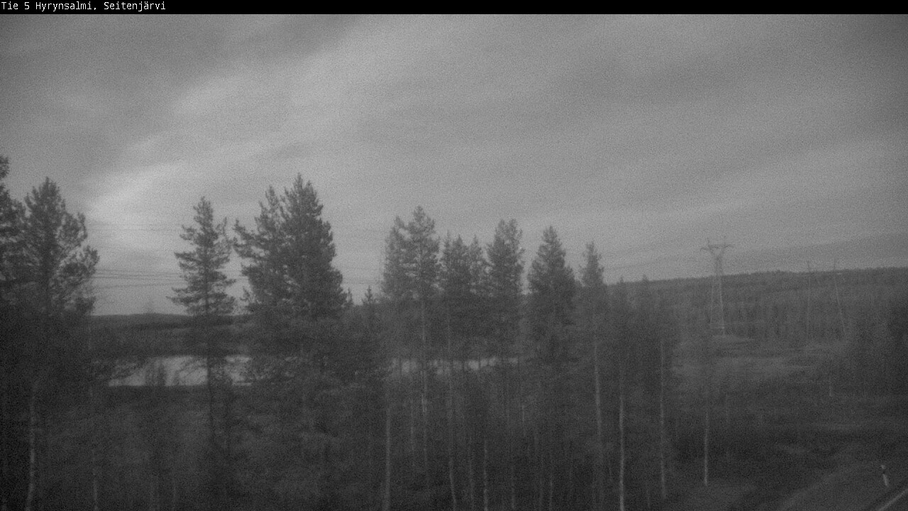 Kelikamerat Kuva Tie 5 Hyrynsalmi, Seitenjärvi, Hyrynsalmi, Kainuu
