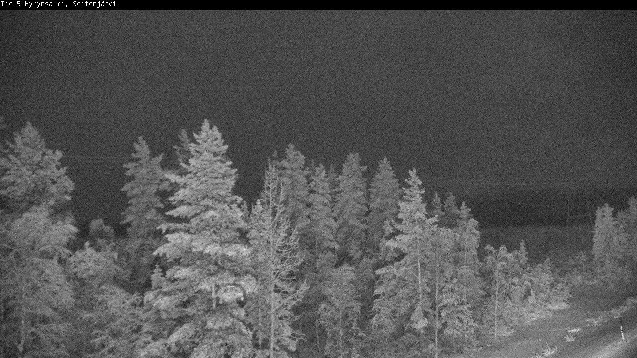 Kelikamerat Kuva Tie 5 Hyrynsalmi, Seitenjärvi, Hyrynsalmi, Kainuu