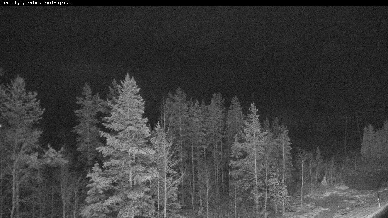 Kelikamerat Kuva Tie 5 Hyrynsalmi, Seitenjärvi, Hyrynsalmi, Kainuu